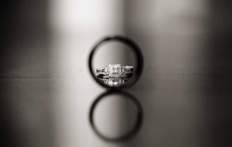 wedding ring photography