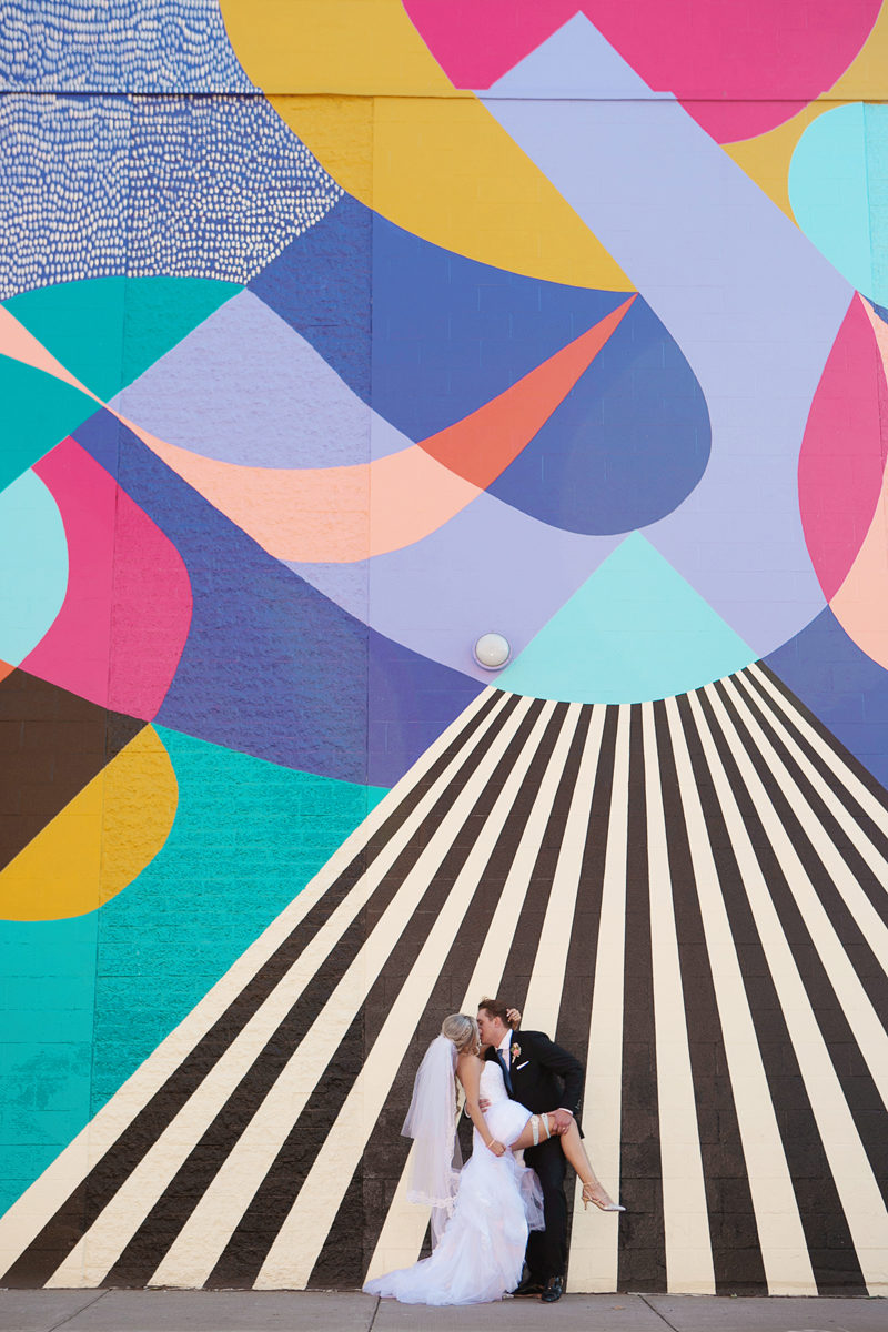 wall art bride and groom