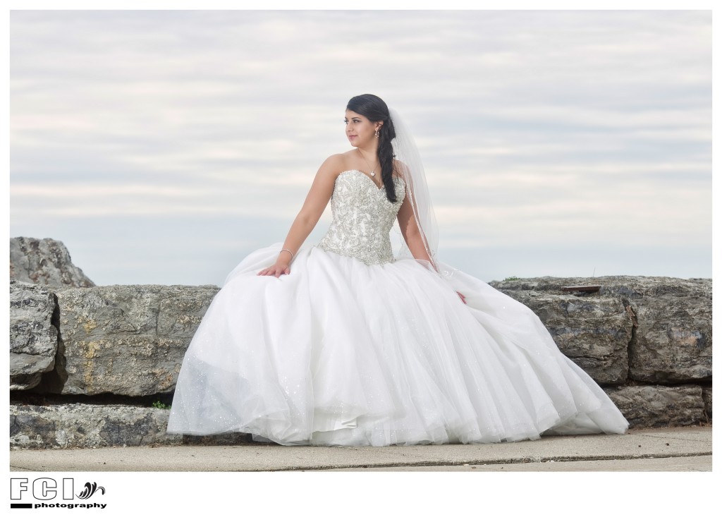 Bride - Wedding Day - Erie Basin Marina