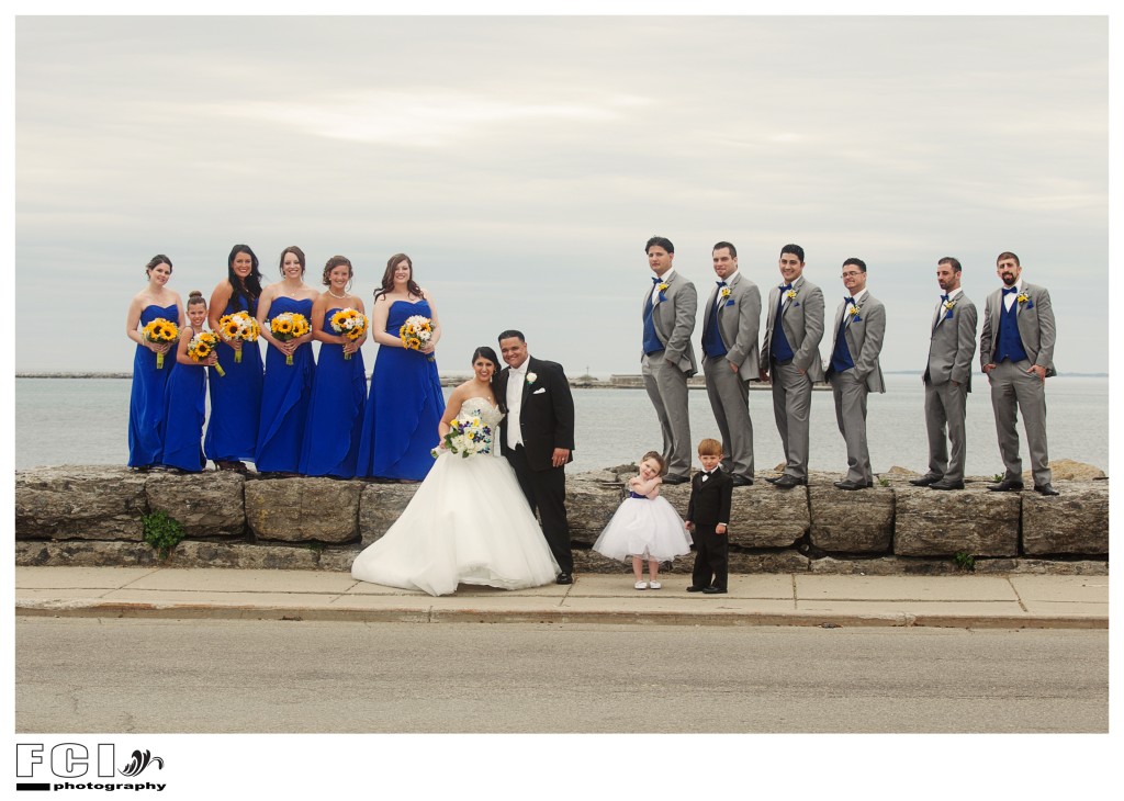 Wedding Party - Wedding Day - Erie Basin Marina