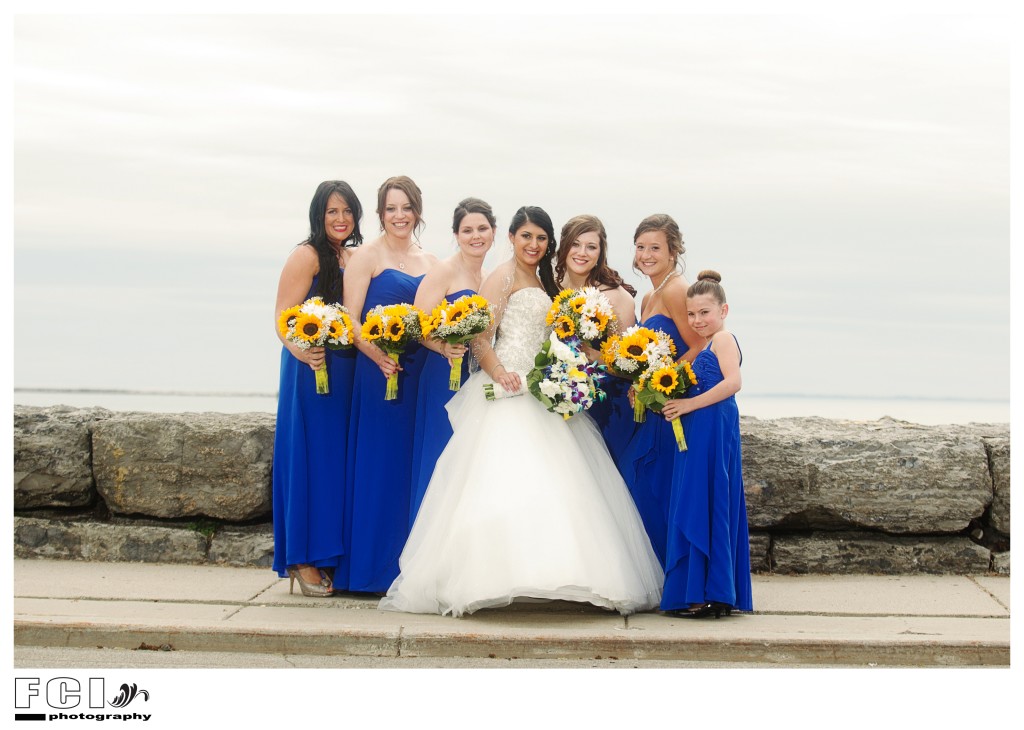 Bridesmaids - Wedding Day - Erie Basin Marina