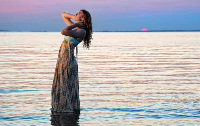 Senior Portraits part III. Beauty and the Beach - Fisher Creative Image